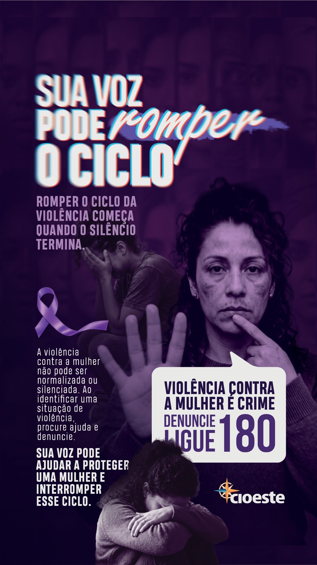 Agosto Lilás do CIOESTE
