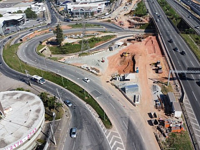 CCR ViaOeste reduz faixas no trevo de Alphaville para obras das marginais da Castello Branco