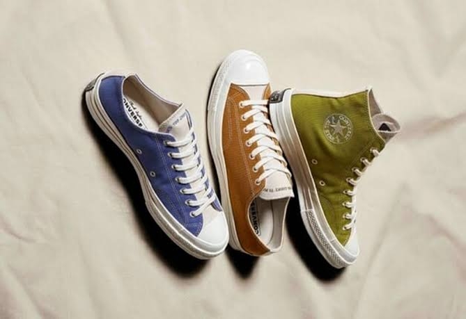 All-Star cria coleção com garrafas PET e jeans reciclados