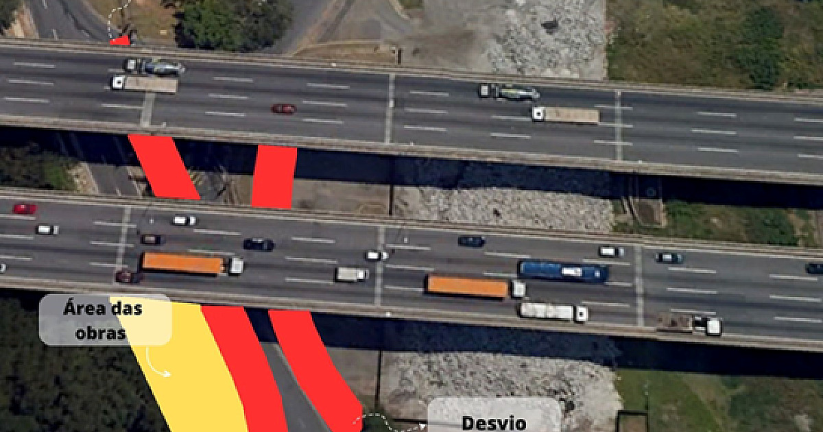 Para avançar com obras na Castello Branco, CCR ViaOeste implantará desvio na Av. Dib Sauaia Neto