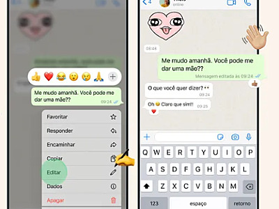 WhatsApp terá opção para editar mensagens enviadas