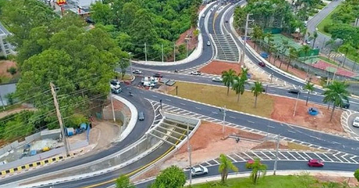 Novo túnel da Praça da Paz é inaugurado na segunda (21)