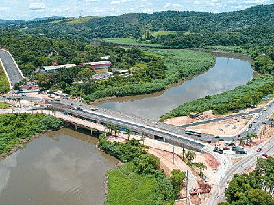 Ponte sobre o Rio Tietê deve ser entregue nos próximos dias