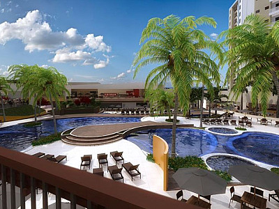 Maior resort do Brasil será inaugurado no interior de SP
