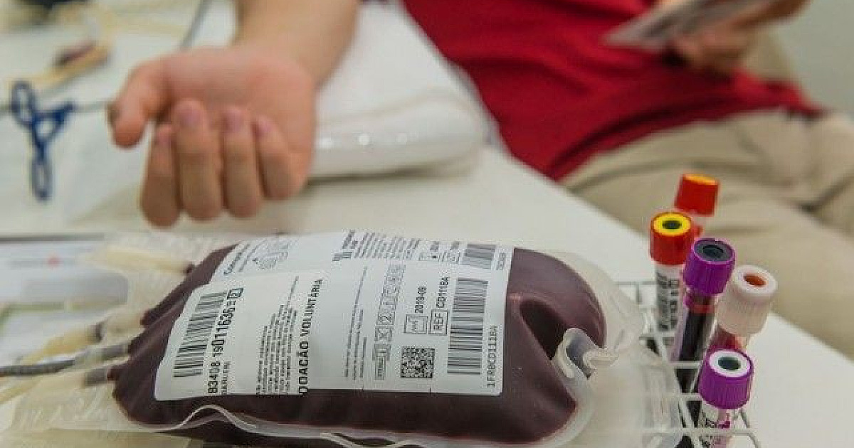 Doações de sangue têm queda em 2020