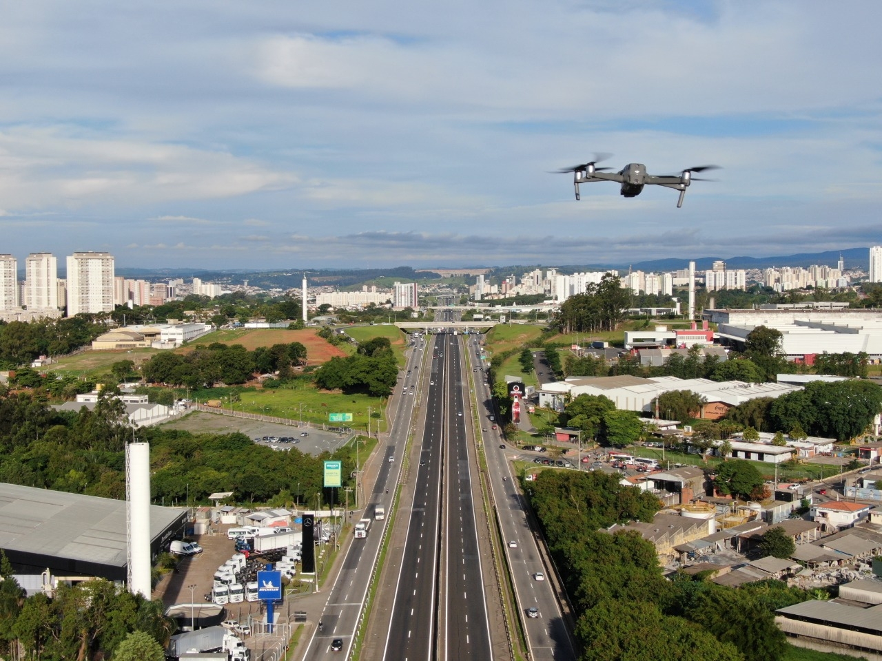 Polícia Rodoviária utilizará drones para fiscalizar rodovias neste final de ano