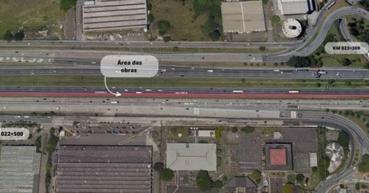 CCR ViaOeste fará bloqueio do acostamento da rodovia Castello Branco do km 22 ao 23