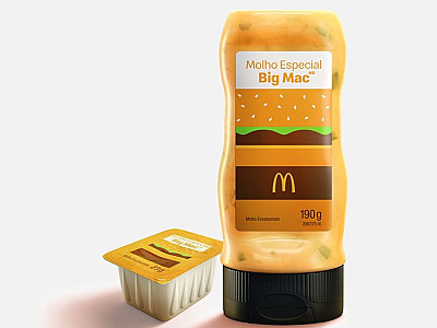 McDonald’s vai vender edição limitada do molho Big Mac no Brasil