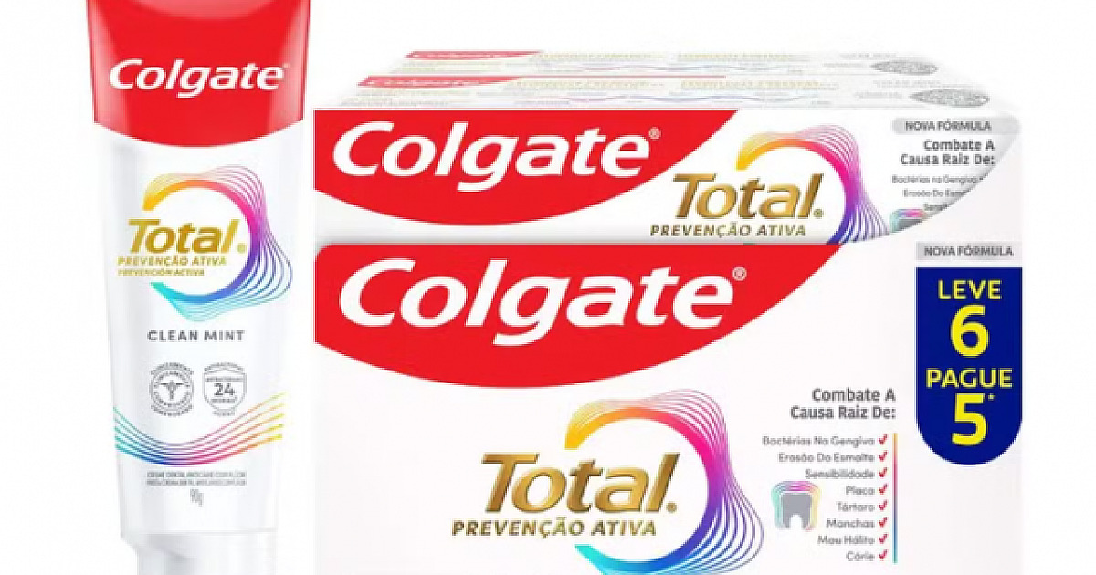 Após mais de 1,2 mil relatos de reações alérgicas, venda da pasta Colgate segue suspensa
