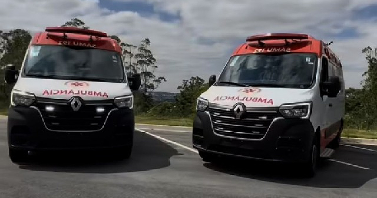Santana de Parnaíba recebe duas novas ambulâncias do SAMU
