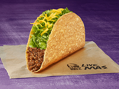 Taco Bell oferece Crunchy Taco por R$ 7 todas as terças-feiras