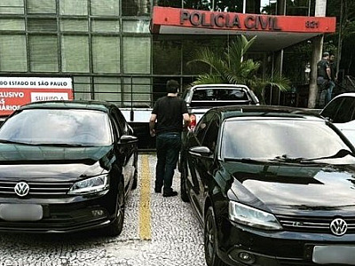 Polícia prende indivíduo com veículo dublê em Alphaville