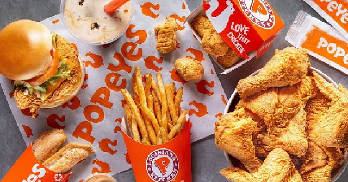Popeyes traz descontos especiais para os fãs de Super Bowl