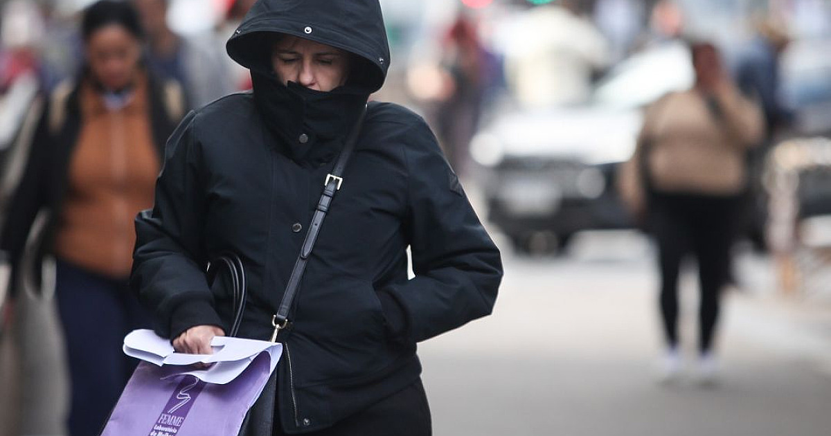 Defesa Civil alerta para frente fria, termômetros devem marcar mínima de 8 graus na região