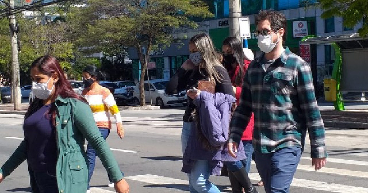 Com alta de casos de COVID-19, cidades têm baixa taxa de isolamento social