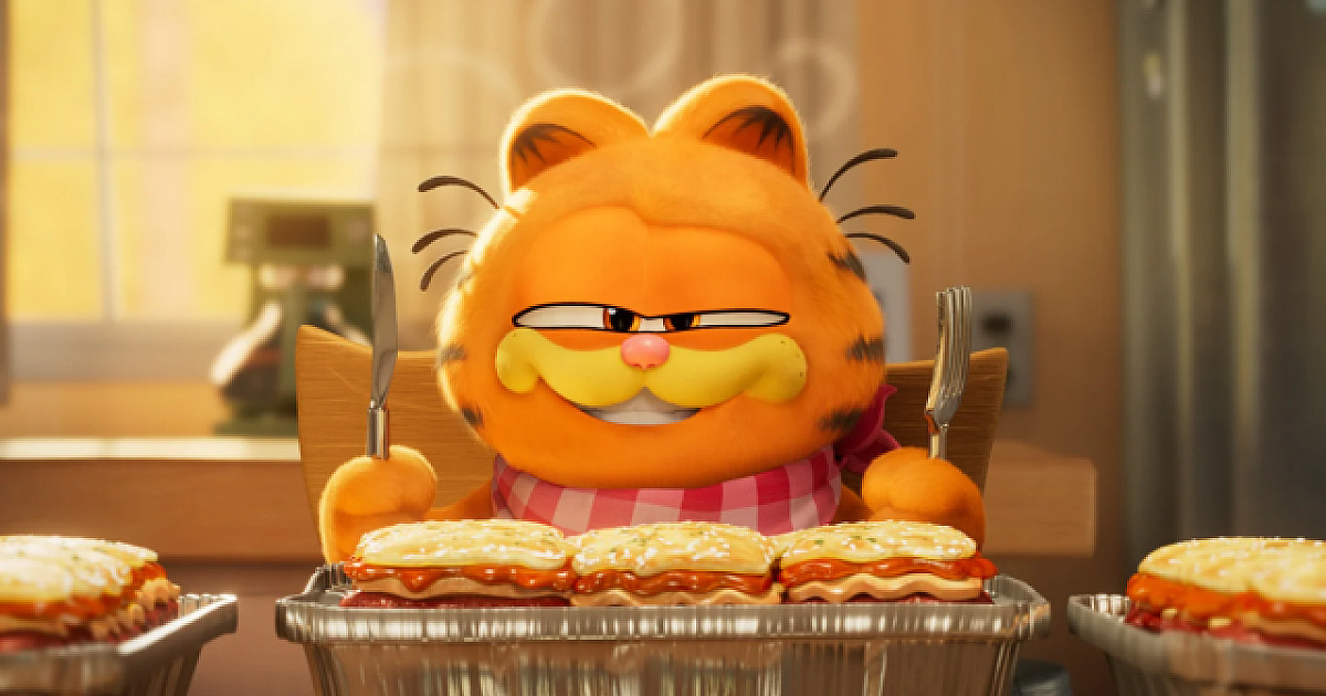 “Garfield: Fora de Casa” estreia nos cinemas de Alphaville