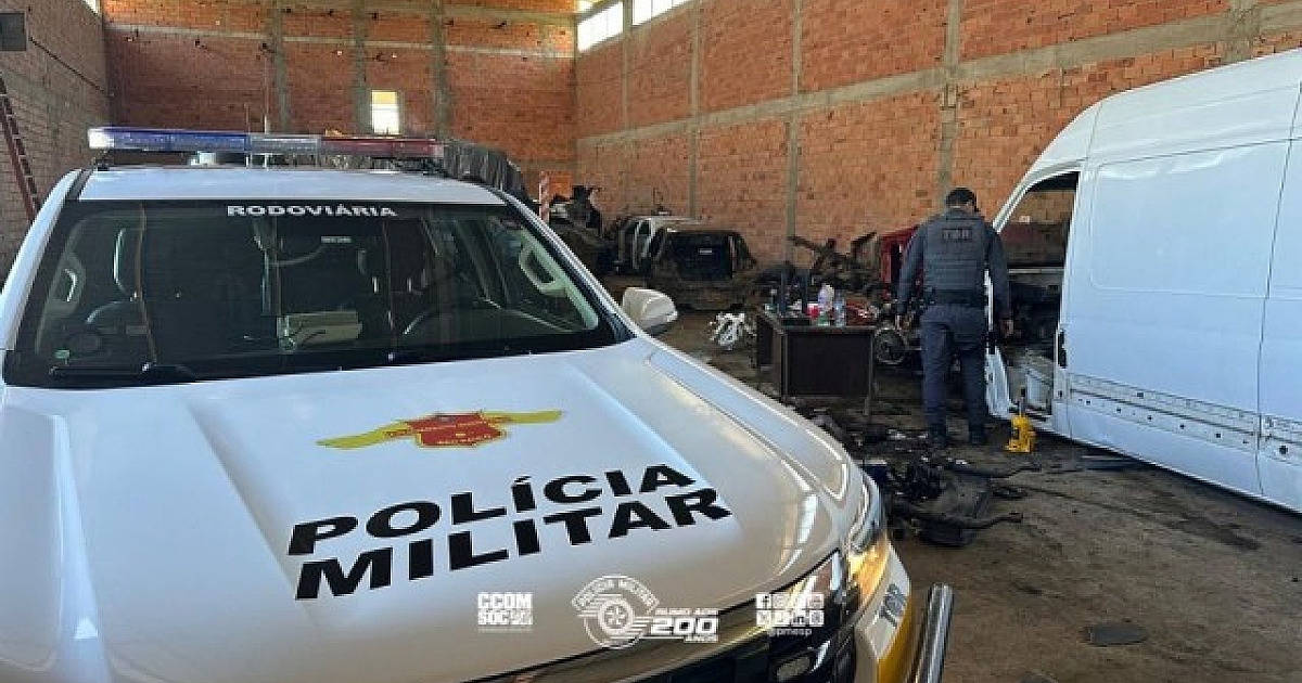 Polícia Rodoviária desmonta esquema de desmanche e recupera veículos em Santana de Parnaíba