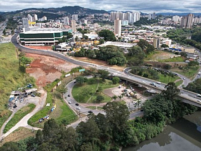 Ligação da Av. Café do Ponto à ponte em Alphaville será entregue no dia 10