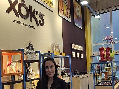 Moradora de Alphaville investe em chocolateria