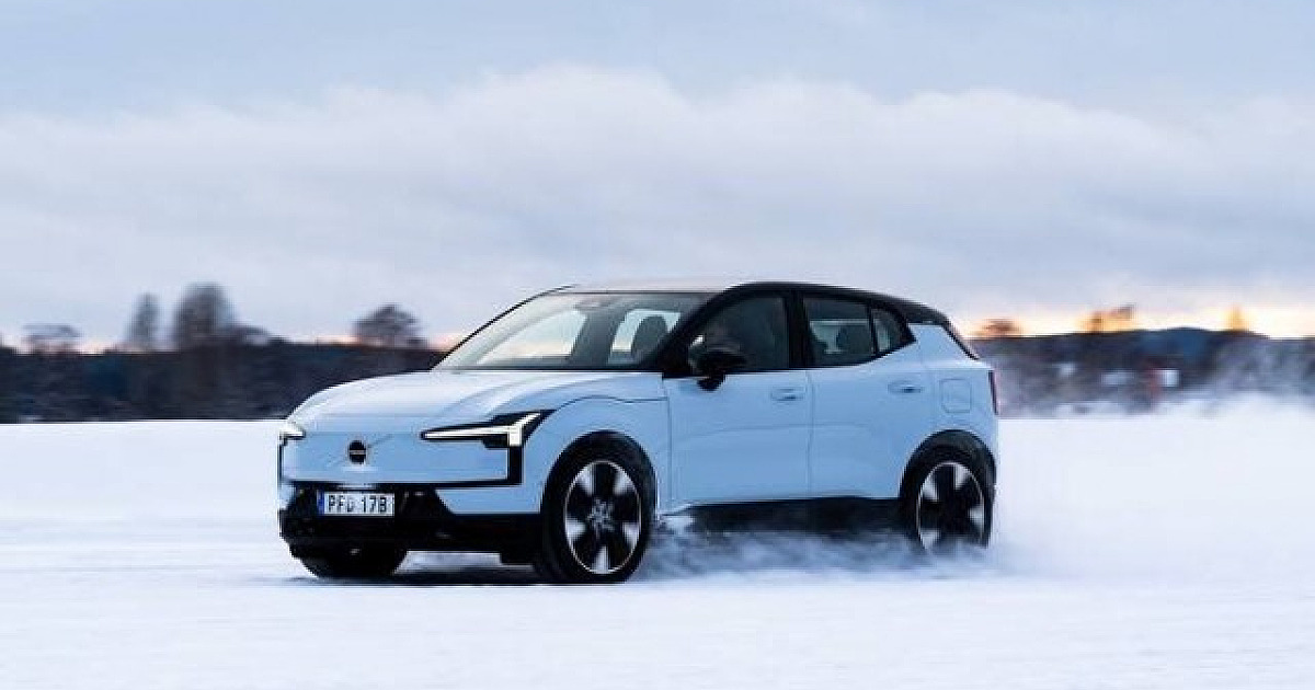 Volvo EX30 é eleito modelo elétrico com menor desvalorização no mercado de seminovos