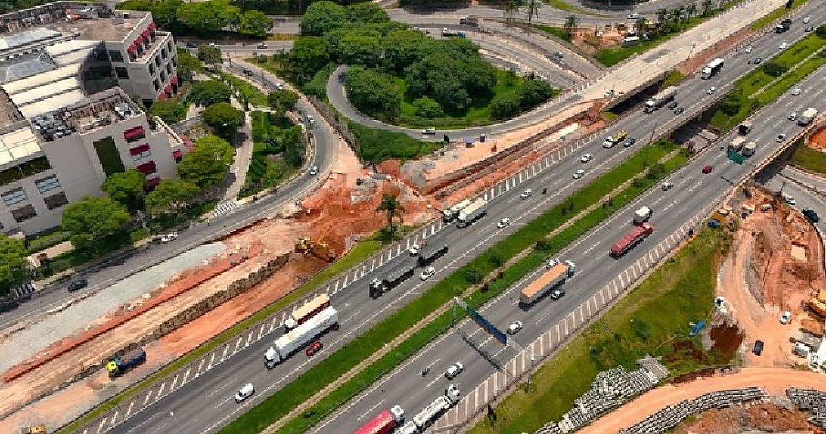 Novos viadutos da Castello Branco tomam forma em dois meses