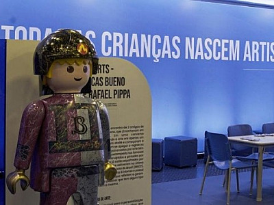 "PlaymobilArt Experience" Acontece até 10 de janeiro no Iguatemi Alphaville