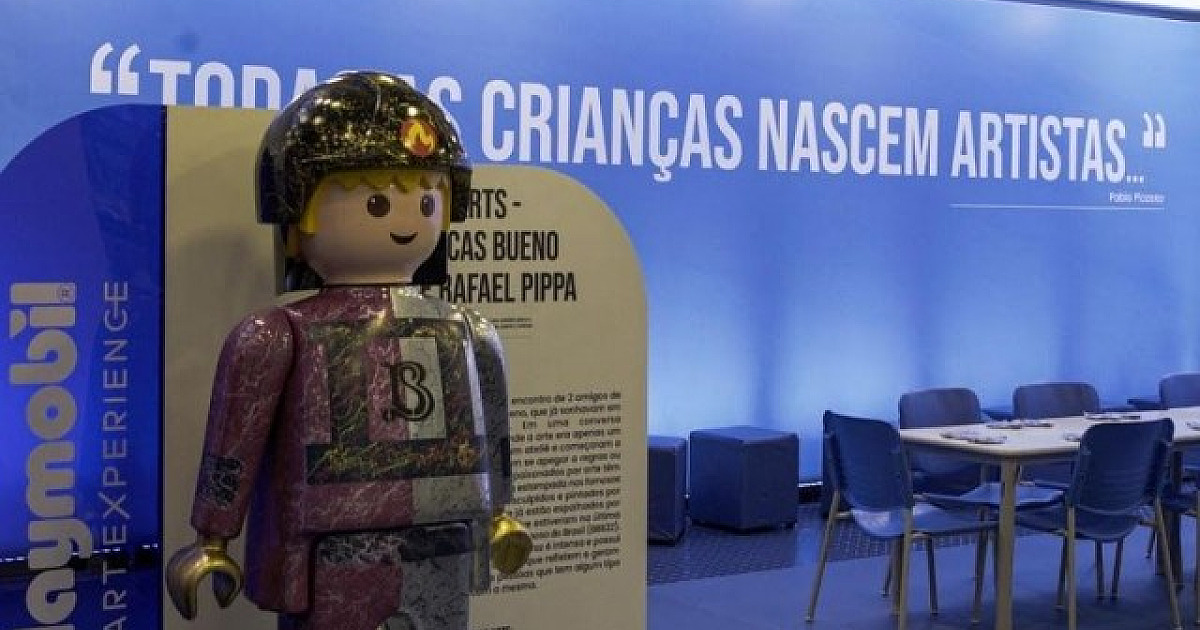 “Playmobil Art Experience” chega ao Iguatemi Alphaville