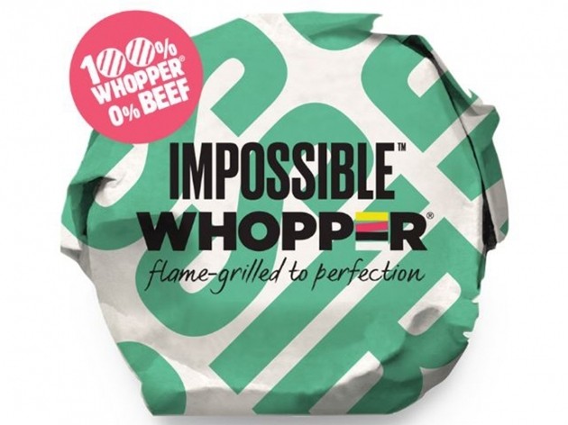 Burguer King lança Impossible Whopper, versão vegetariana de seu lanche mais famoso