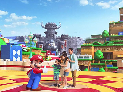 Parque temático da Nintendo será inaugurado em 2021