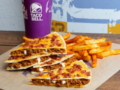 Taco Bell apresenta Bacon Cheesy Quesadilla em edição limitada