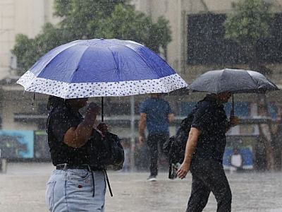 Defesa Civil emite alerta para chuvas de forte intensidade na região metropolitana