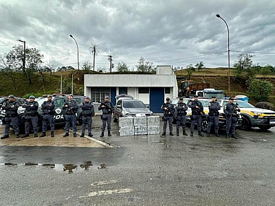Polícias Militar e Rodoviária apreendem R$6 milhões em drogas na Castello Branco, em Santana de Parn