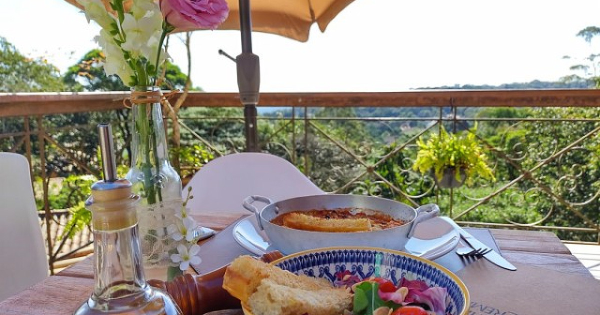 Restaurante italiano Frutta & Crema é destaque no alto da Serra da Cantareira