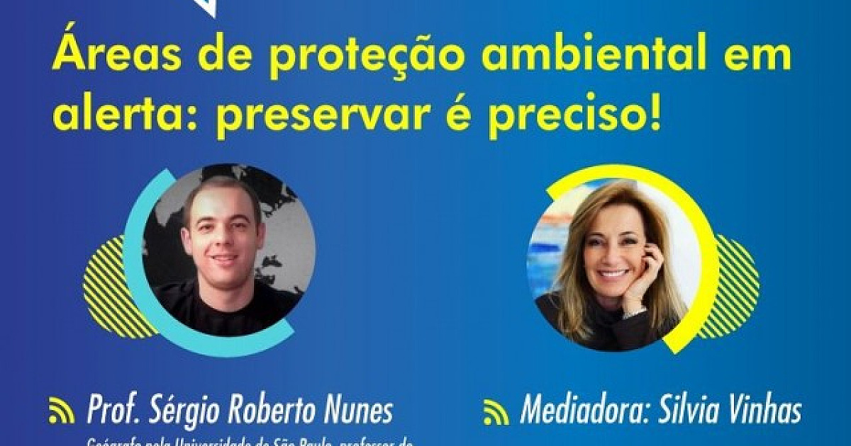 Objetivo promove live sobre preservação ambiental