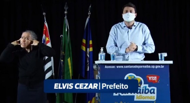 Prefeito de Santana de Parnaíba faz apelo para aumento do uso de máscaras