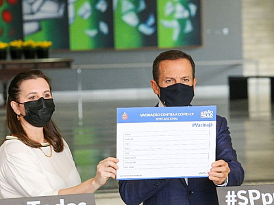 Governo de São Paulo inicia 3ª dose para idosos no dia 6 de setembro