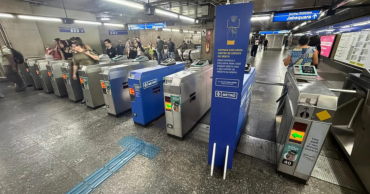 Pagamento por aproximação passa a ser aceito no Metrô