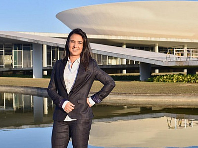 Pré-candidata à deputada estadual, Bruna diz que apoiará João Doria à presidência