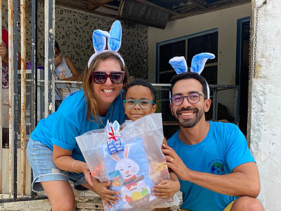 Moradores de Alphaville se mobilizam para tornar Páscoa de pessoas carentes mais feliz