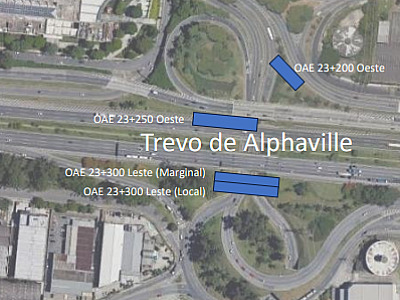 Obras no trevo de Alphaville devem ser iniciadas nesta segunda-feira (23)