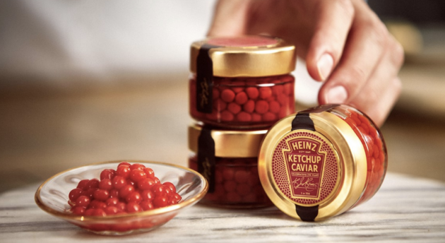 Heinz lança caviar de ketchup