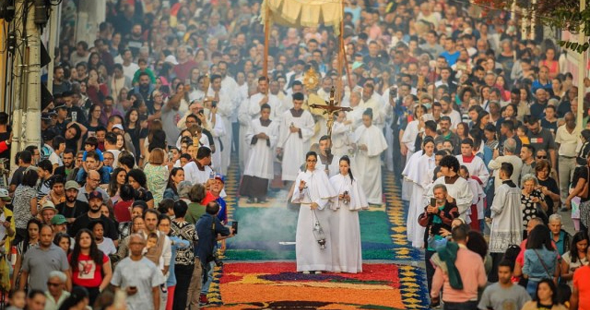 Santana de Parnaíba já se prepara para sua tradicional celebração de Corpus Christi
