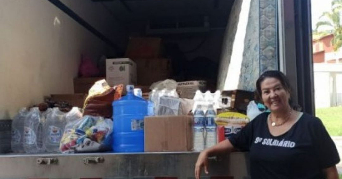 Moradores se unem para ajudar famílias prejudicadas pelas chuvas