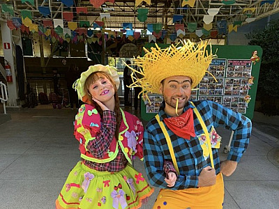 Alpha Square Mall realiza Kids Club especial de Festa Junina
