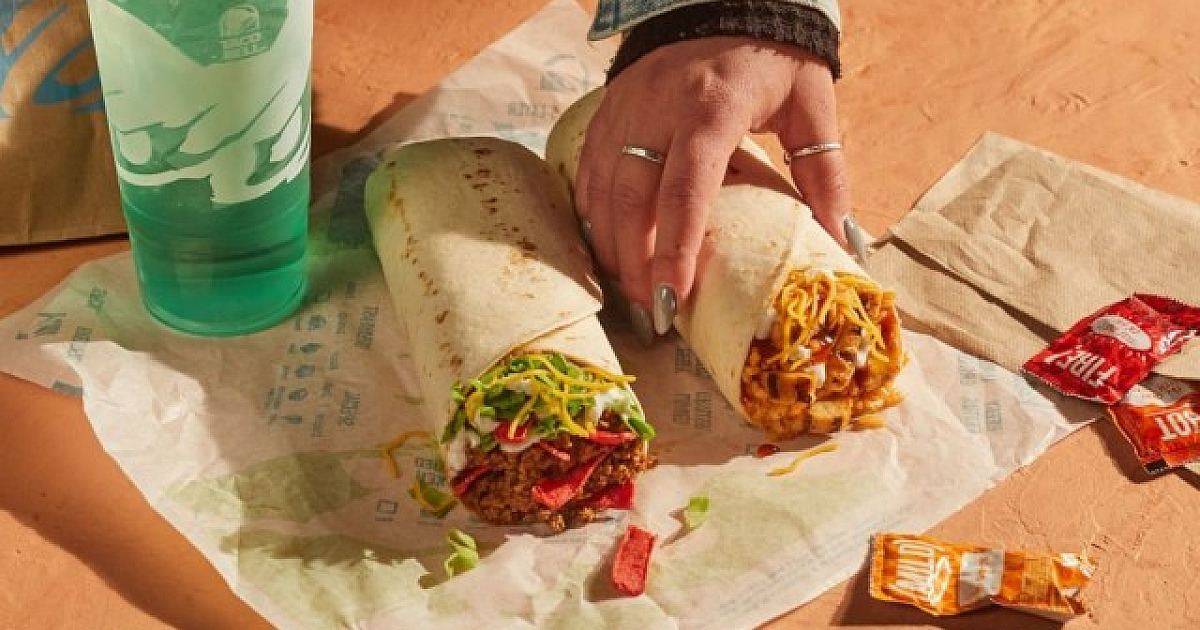 Taco Bell lança Chipotle Ranch Burrito