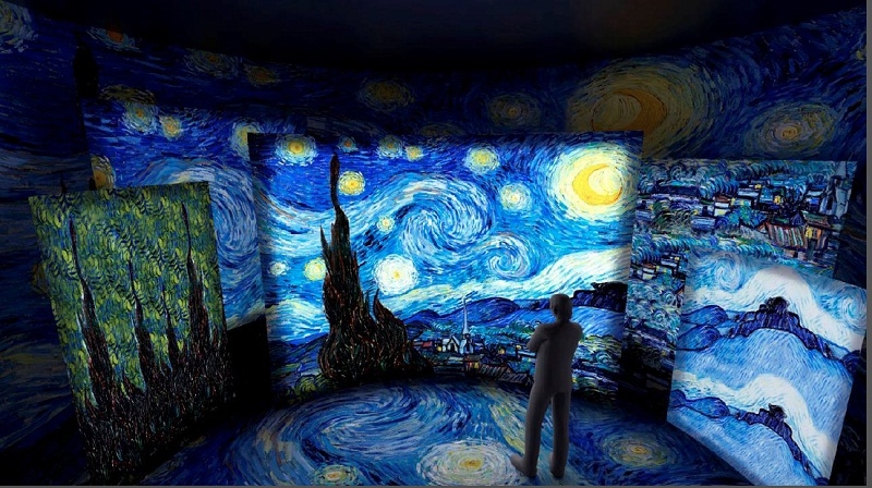 Exposição imersiva de Van Gogh chega a SP