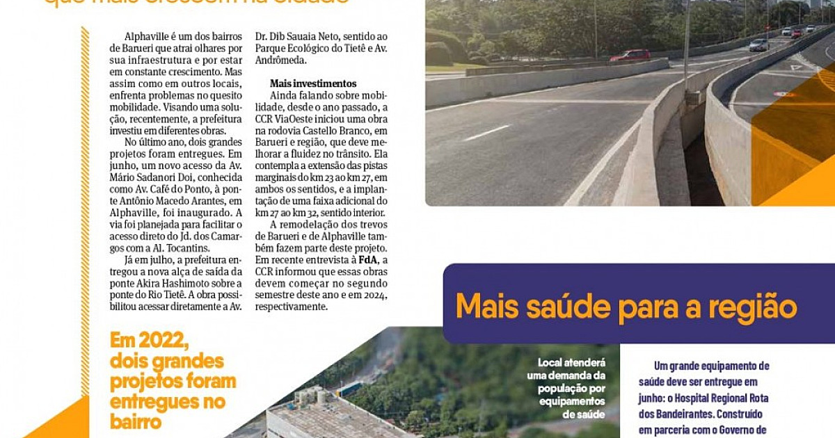 Mais investimentos em Alphaville