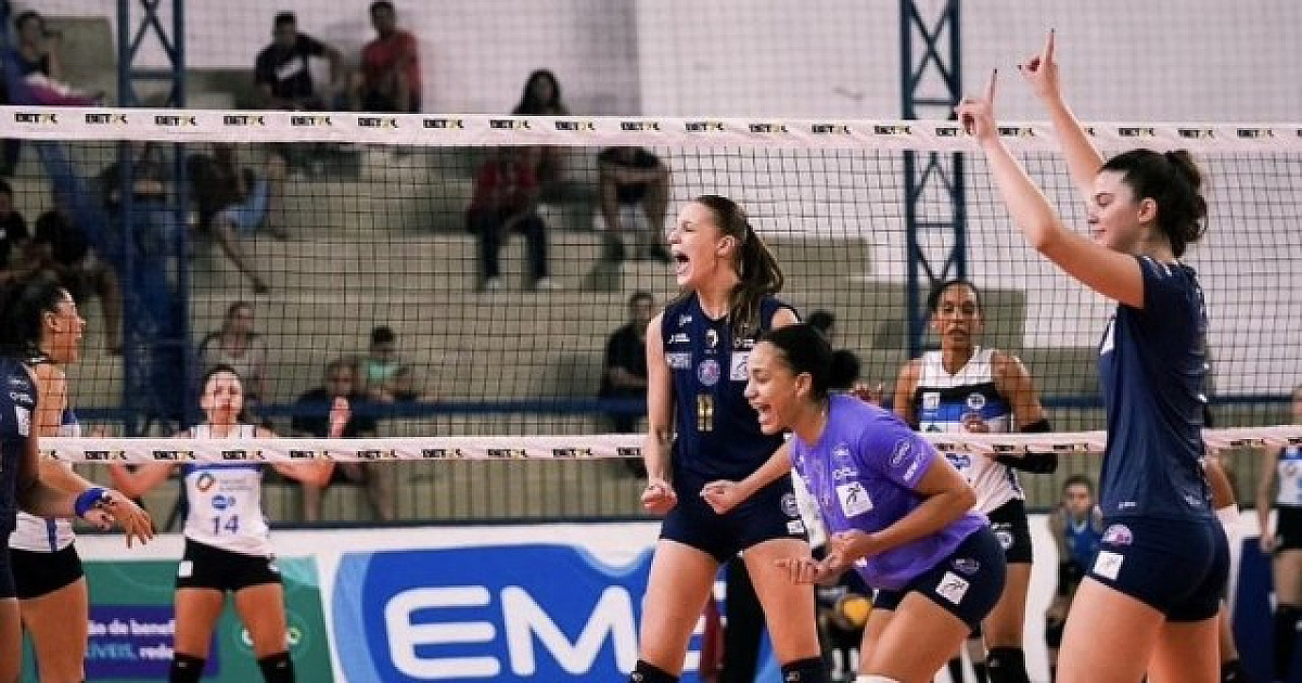 Barueri Volleyball Club derrota Pinheiros por 3 sets a 1