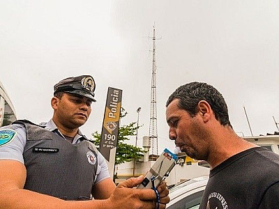 Região tem alta de 100% de casos de pessoas dirigindo sob efeito de álcool