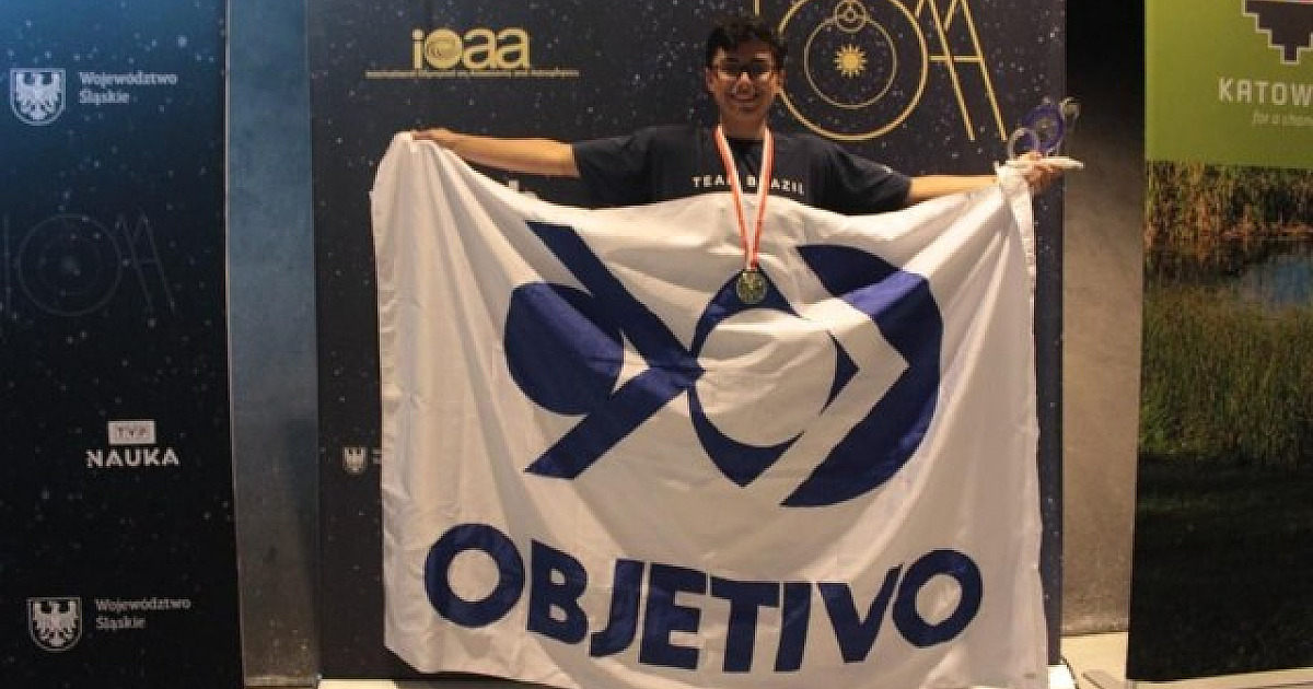 Morador de Barueri conquista medalha de ouro na Olimpíada Internacional de Astronomia e Astrofísica